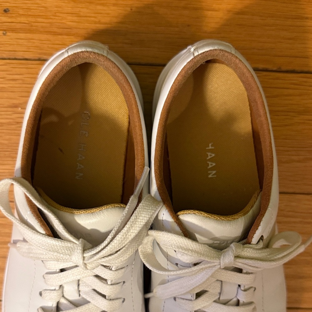 Cole Haan Grand Øs White Sneakers - Picture 10 of 12